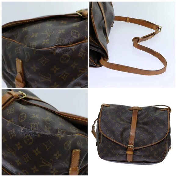LOUIS VUITTON Monogram Saumur 35 Shoulder Bag - Picture 11 of 15